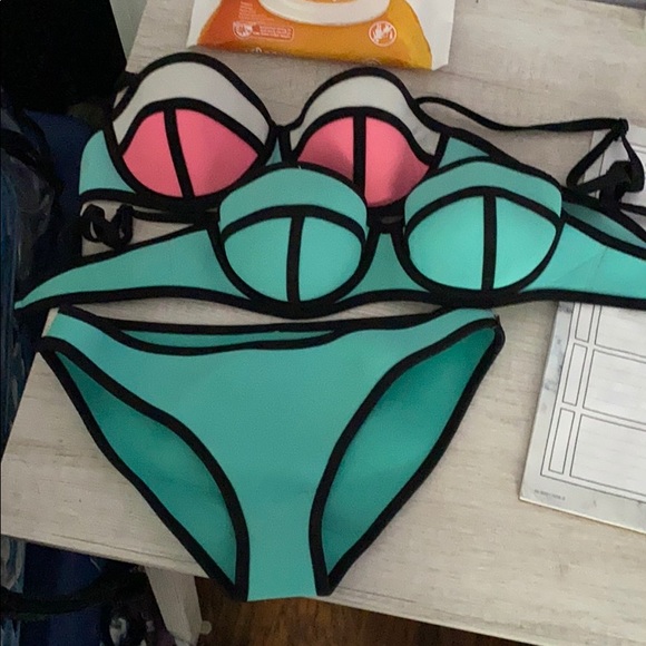 triangl swimwear Other - Triangl Bikini set with additional top